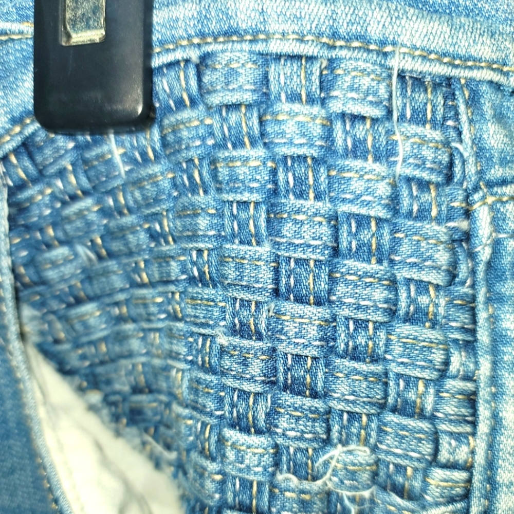 Old Navy 18 Unique Basketweave Accent Bootcut Jeans